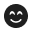 black smiley icon