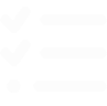 An icon of a checklist.