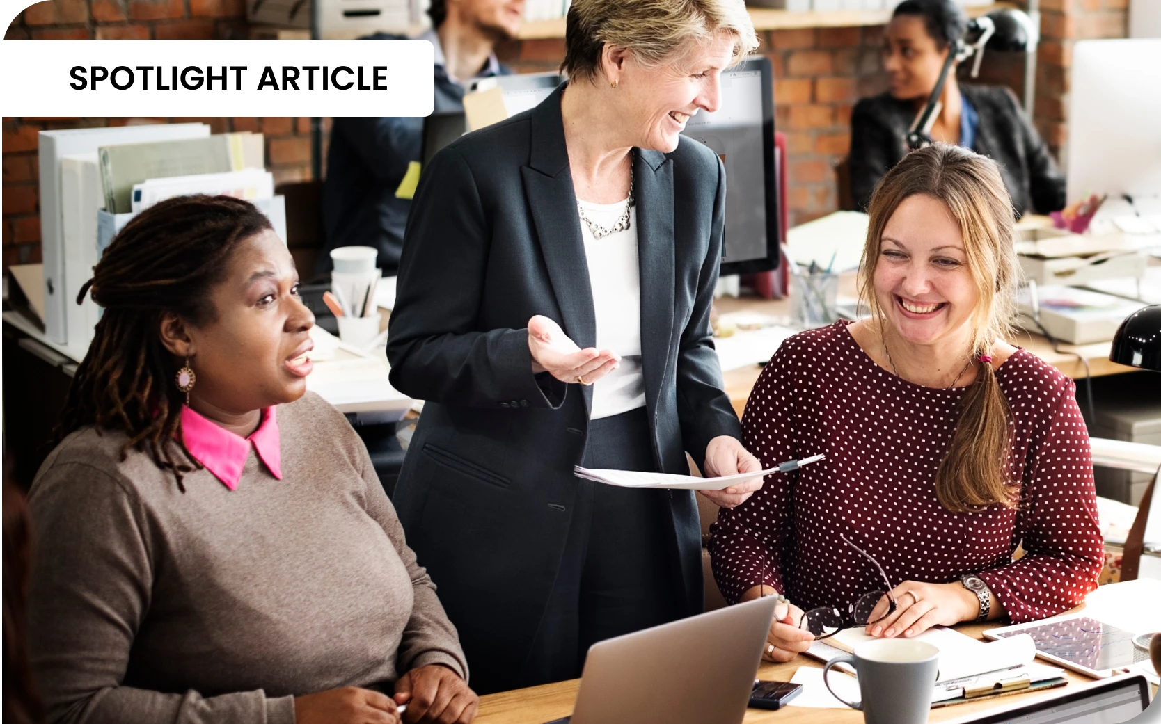 People working together