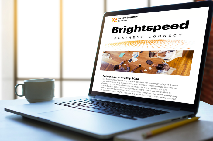 Laptop with Brightspeed