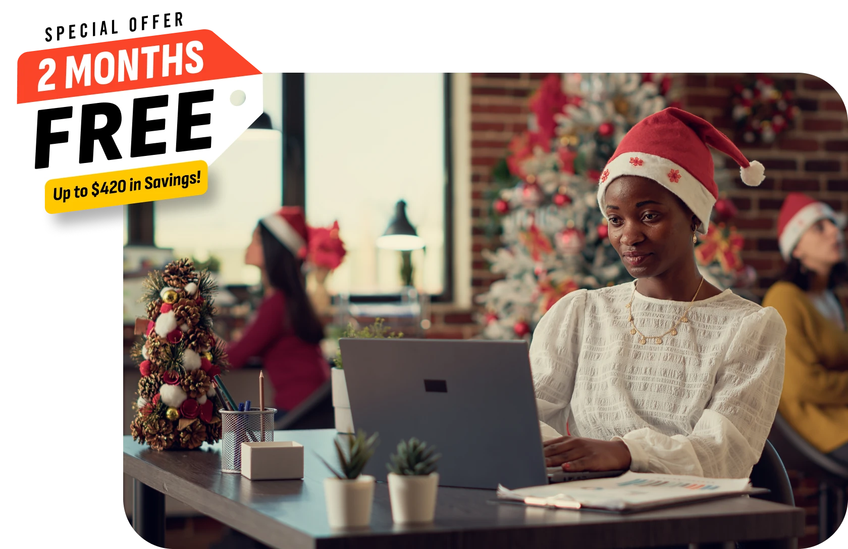 People having a discussion