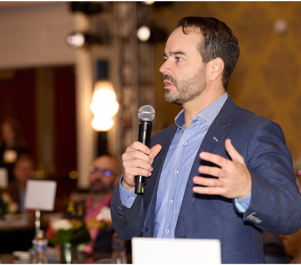 Brightspeed Chief Operating Officer, Manny Sampedro, speaking