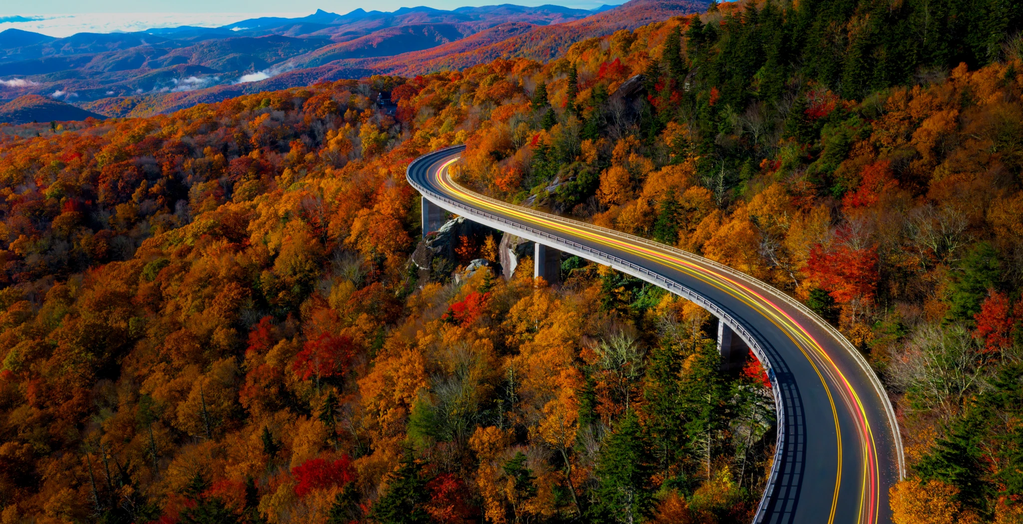 bridge and fiber line