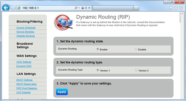Dynamic Routing Step 6