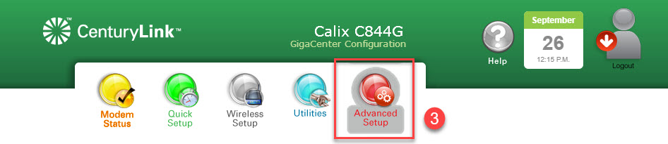 Calix C844G modem 3