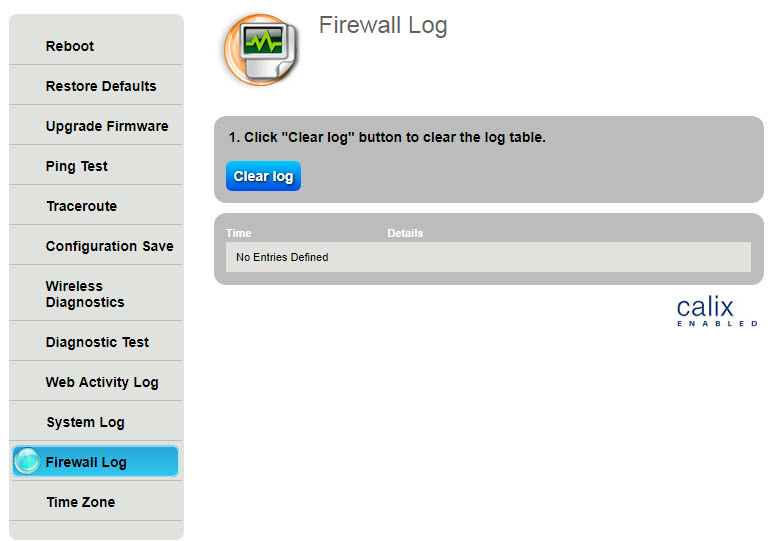 Firewall Log Sample Image