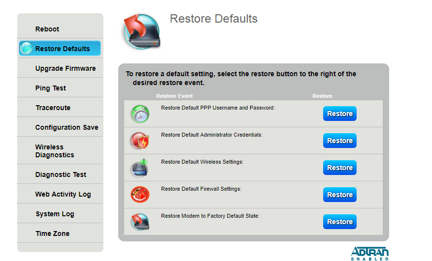 Restore Defaults Image