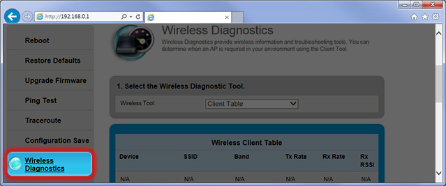Wireless Diagnostics step 5