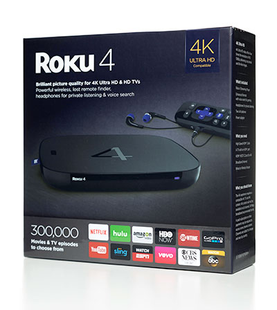 image of Roku 4 box